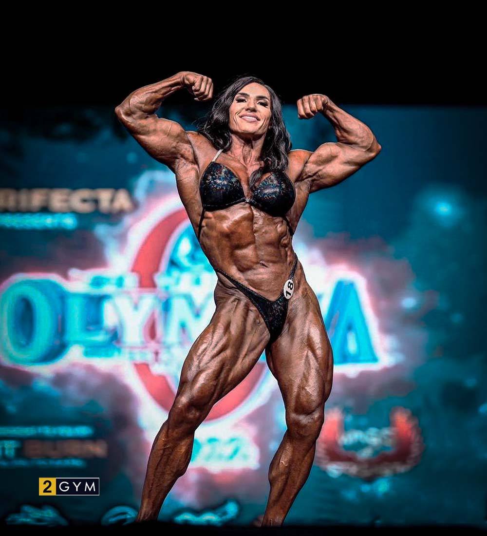 Olympia 2022 Women's Bodybuilding — Helle Trevino 3rd place