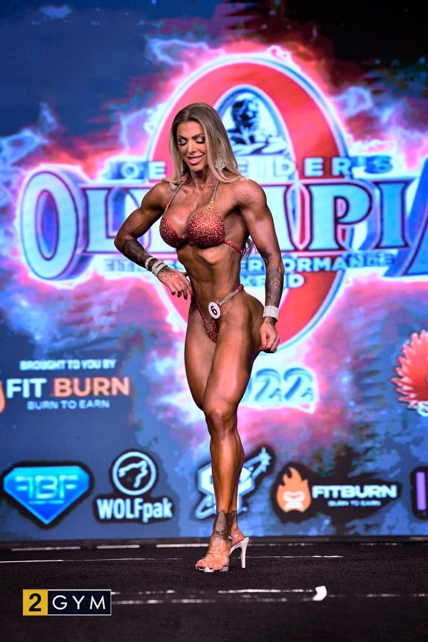 Olympia 2022 Wellness — Angela Borges — Fitness model female