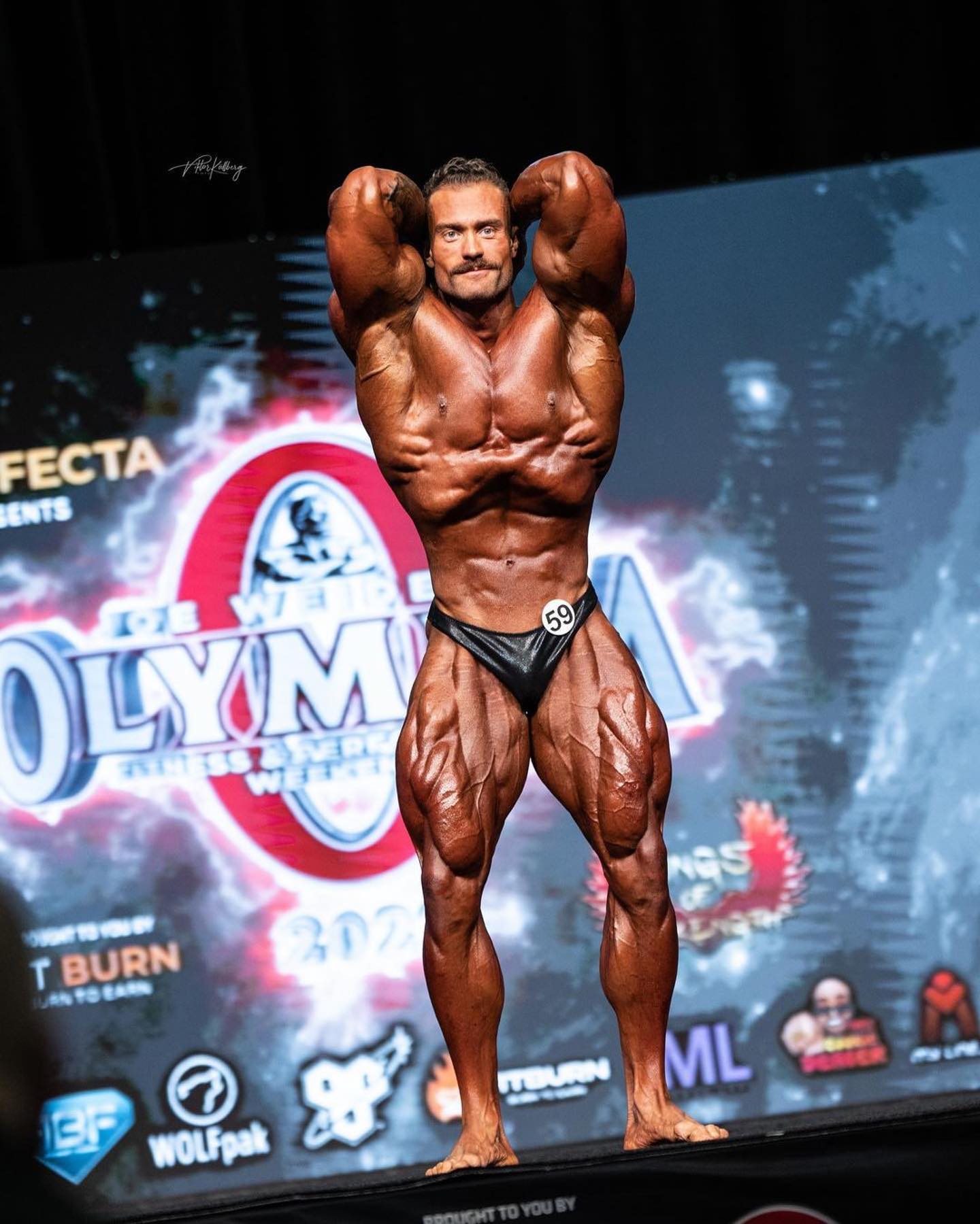 Mr Olympia 2022 Classic Physique winner — Chris Bumstead