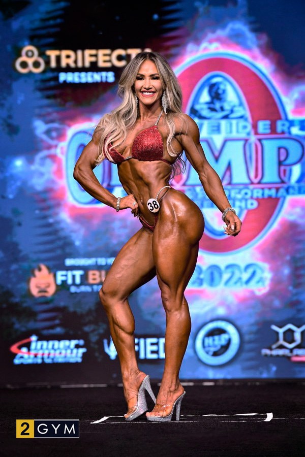 Olympia 2022 Wellness — Francielle Mattos — Women's fitness model competition