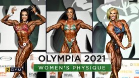 Результаты Olympia 2021 в категории Women&#039;s Physique